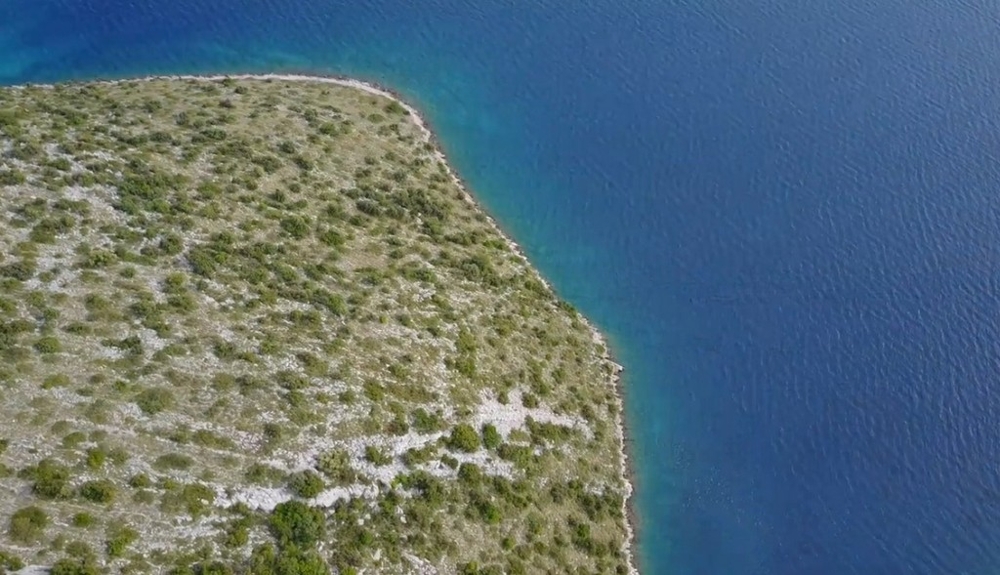 Terreno agricolo sul mare in vendita, isola di Zut.