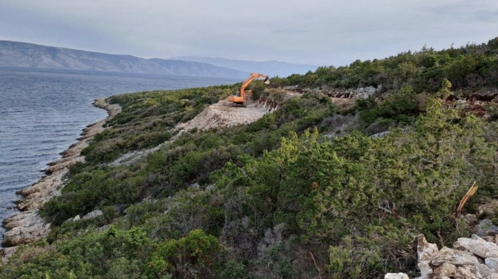 Terreno sul mare in Croazia.