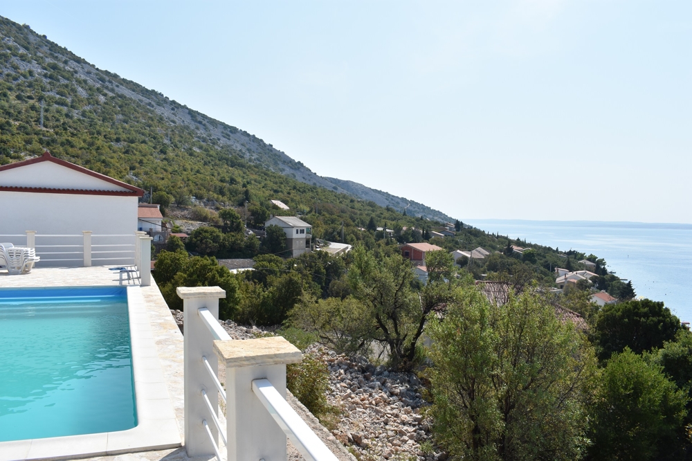 Vista mare dell'immobile H1240 presso Karlobag in Croazia.
