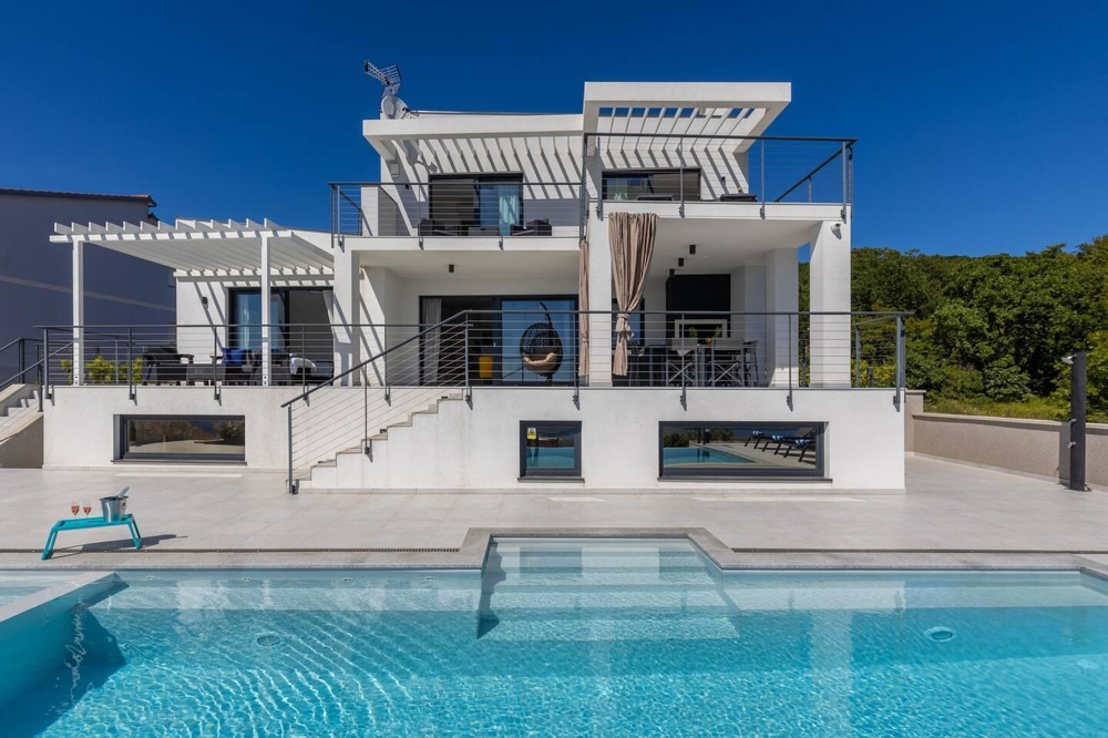 Immobili con vista mare in Croazia - villa di lusso vicino a Crikvenica in vendita.