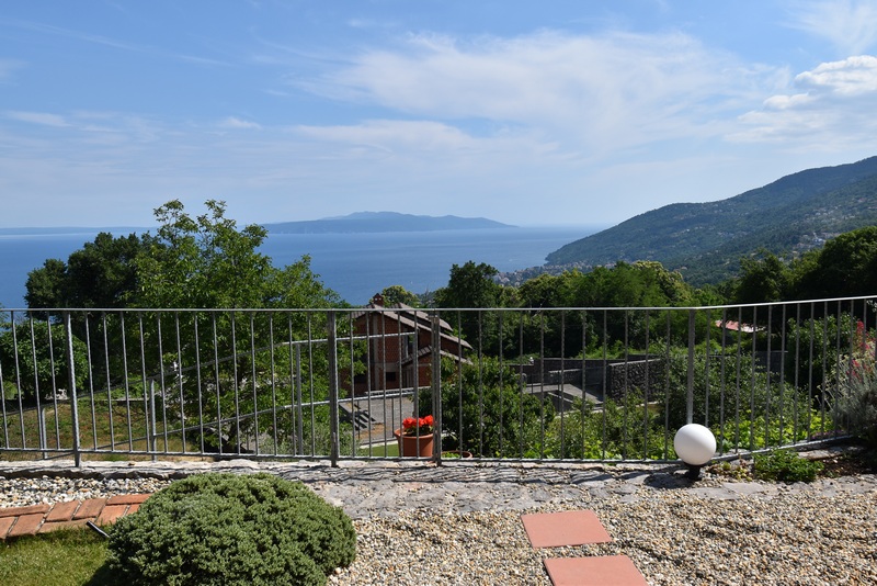 Vista mare della villa H1785, regione di Opatija, Croazia - Panorama Scouting.
