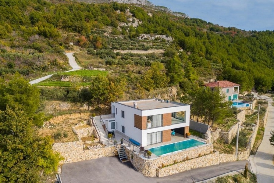 Villa moderna in vendita in Croazia.