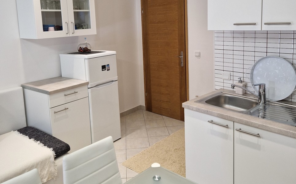 Cucina moderna nell'appartamento in Croazia