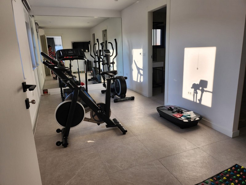 Area fitness dell'immobile H2425, Croazia.