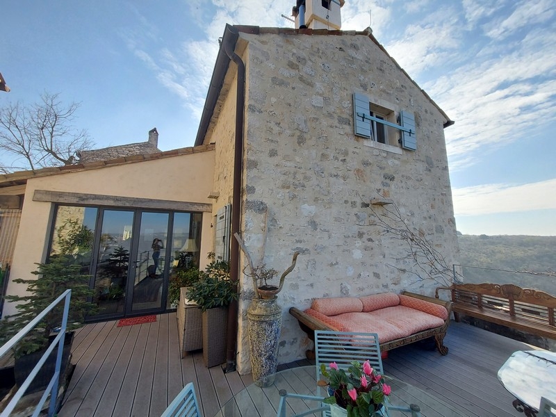 Terrazza con vista mare