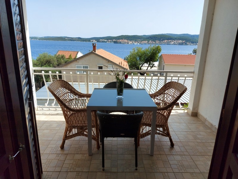 Balcone con splendida vista mare