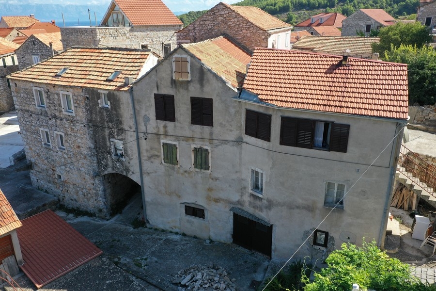 Casa dalmata nel centro del paese