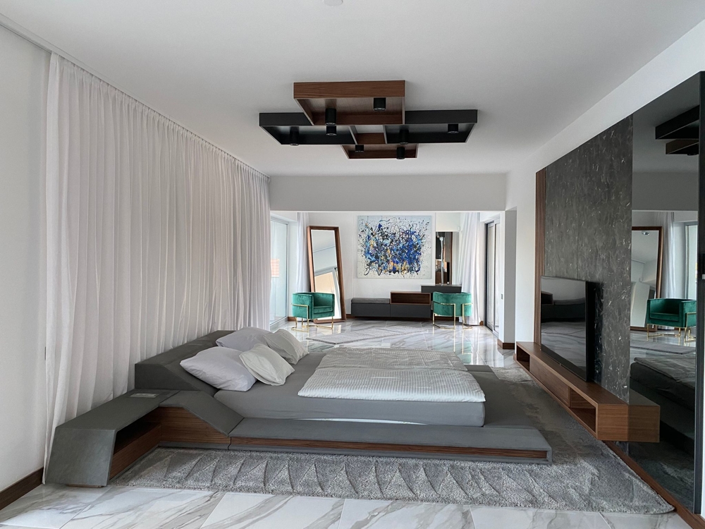 Camere da letto spaziose con cabina armadio e bagno