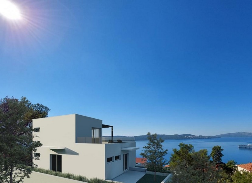 Villa con vista mare