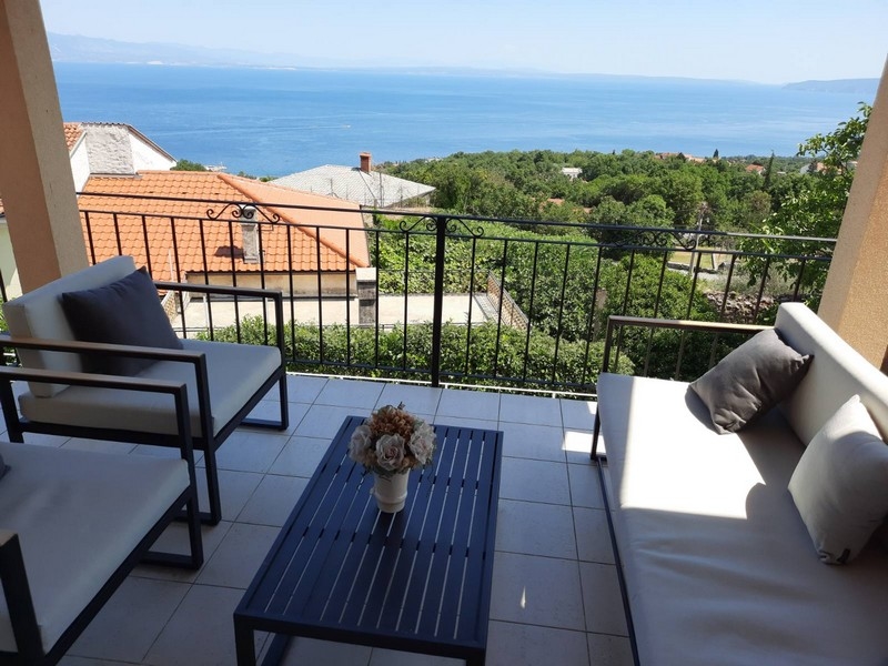 Balcone e terrazza con vista mare - H2644