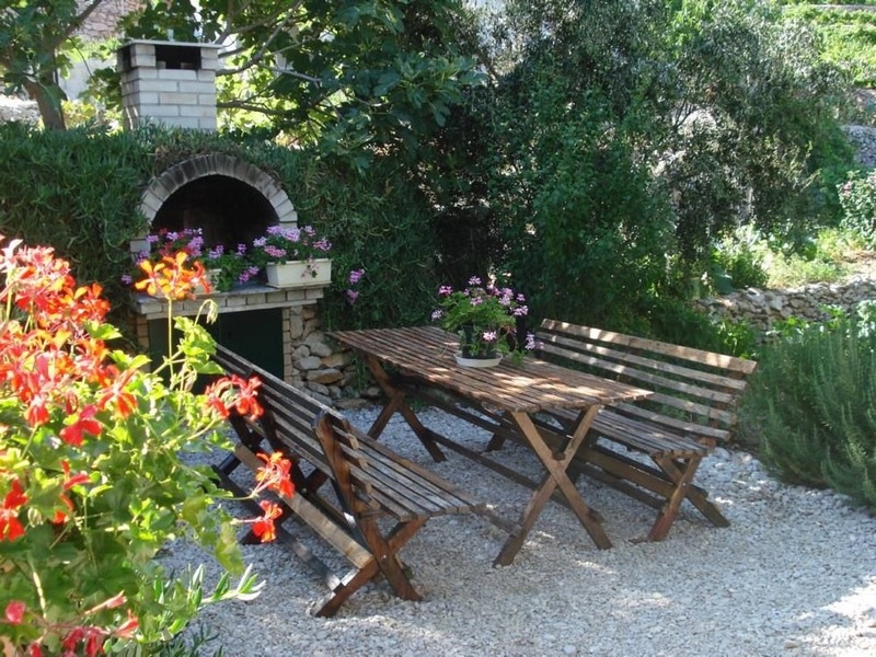 Barbecue dell'immobile H2653 in Croazia - Panorama Scouting.