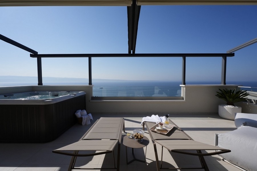 Camera da letto con terrazza e vista mare - villa 2679, Croazia - Panorama Scouting.