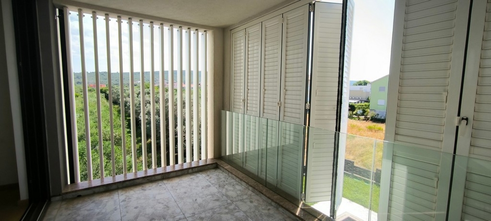 Terrazza con protezione solare