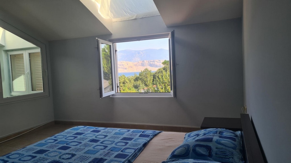 Camera da letto con vista mare