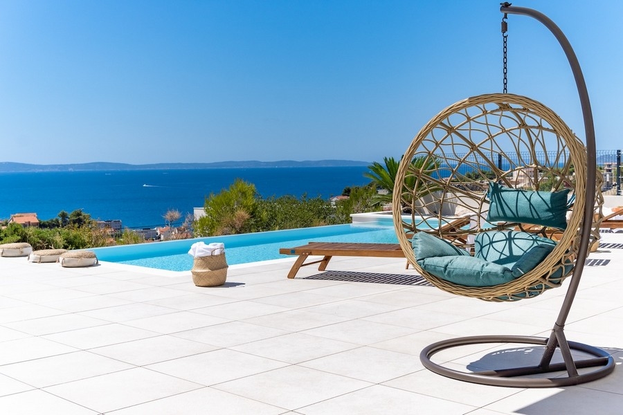 Splendida villa con piscina e vista mare panoramica, H2824 - Panorama Scouting