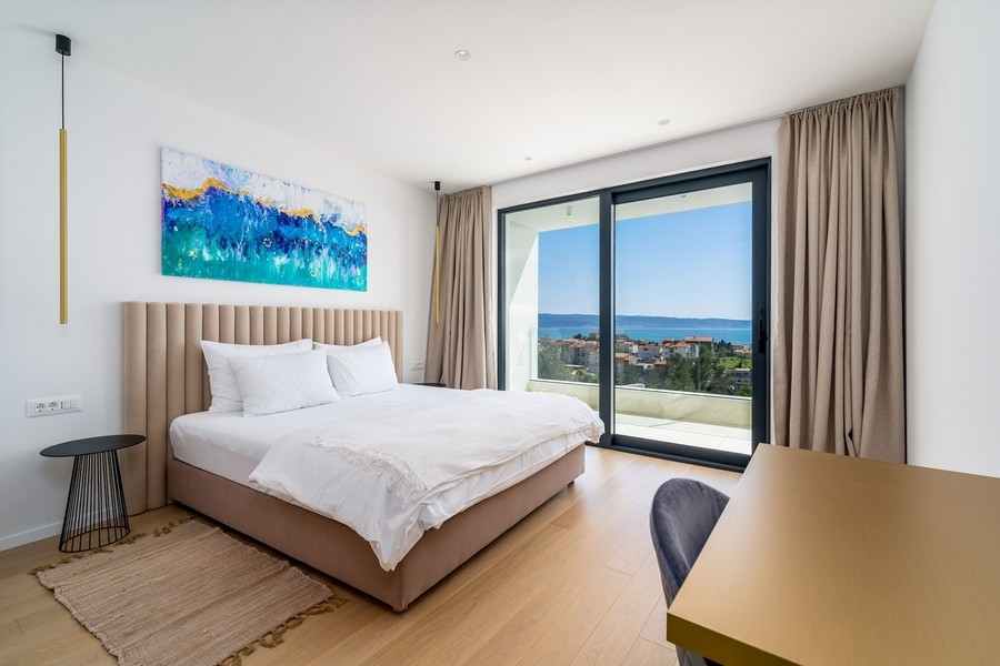 Camere da letto arredate con dotazioni di alta qualità