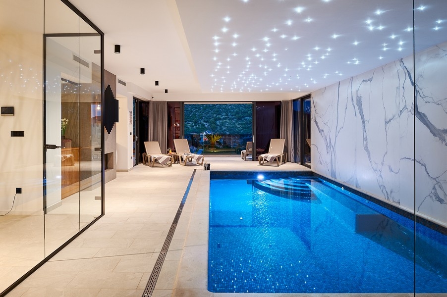 Sala fitness completamente attrezzata