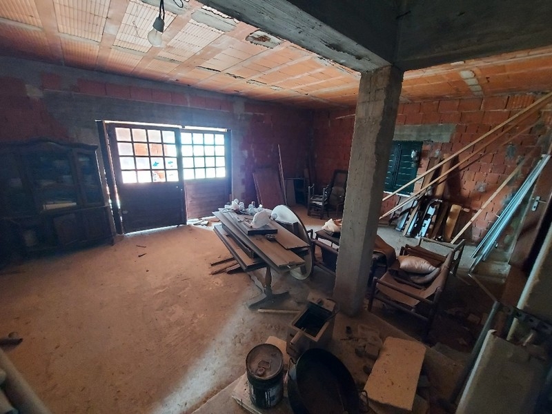 Vista interna del piano terra di una casa