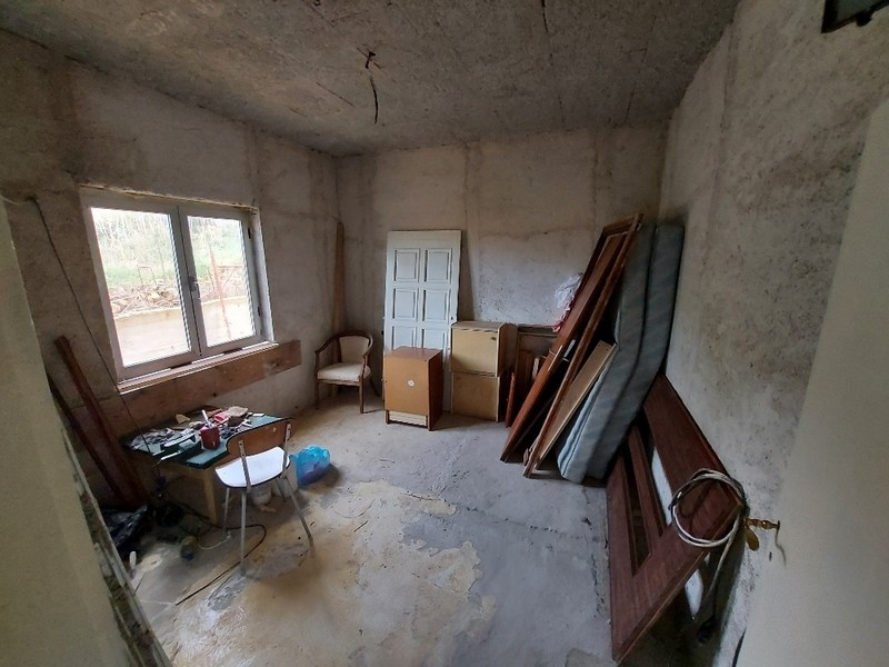 Stanza in una casa unifamiliare in costruzione