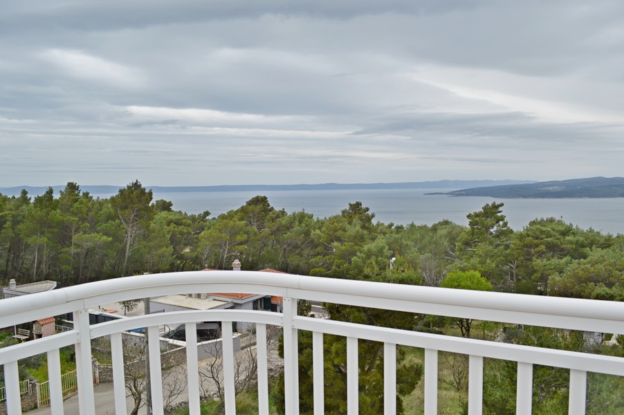 Vista mare della casa H3036, in vendita presso Makarska in Croazia.