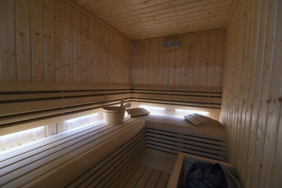 Sauna della casa.