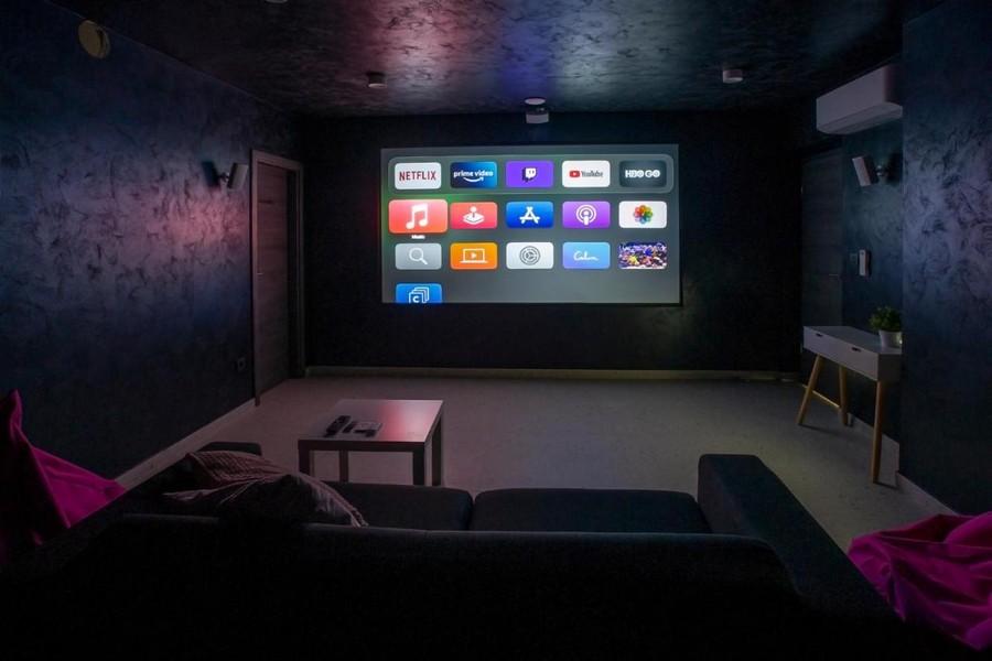 Home cinema dell'immobile H3389, Croazia - Panorama Scouting.