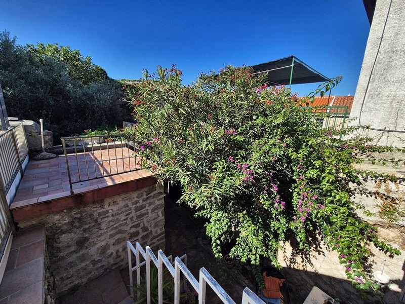 Terrazza della casa H3439, in vendita in Croazia nel paese di Murter.