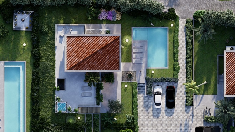 Villa attraente con piscina in vendita in Croazia sull'isola di Krk.