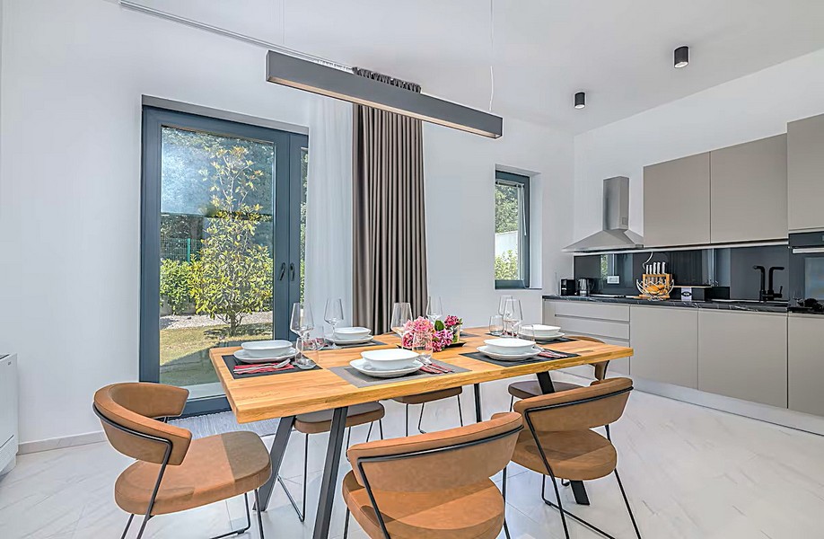 Zona pranzo e cucina moderne
