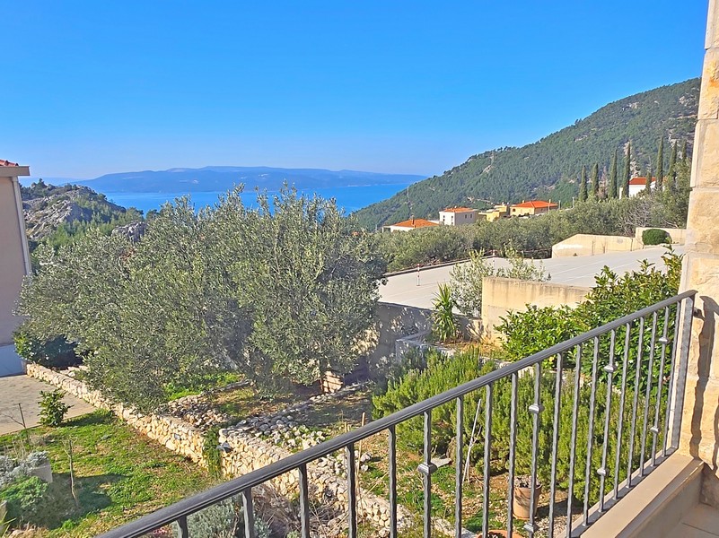 Balcone con vista mare