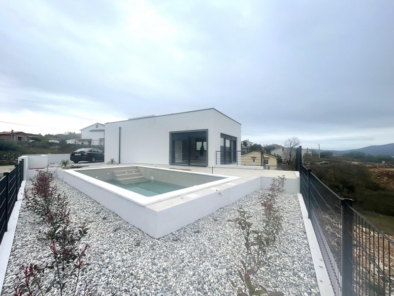 Casa bifamiliare moderna con piscina e terrazza in vendita in Croazia