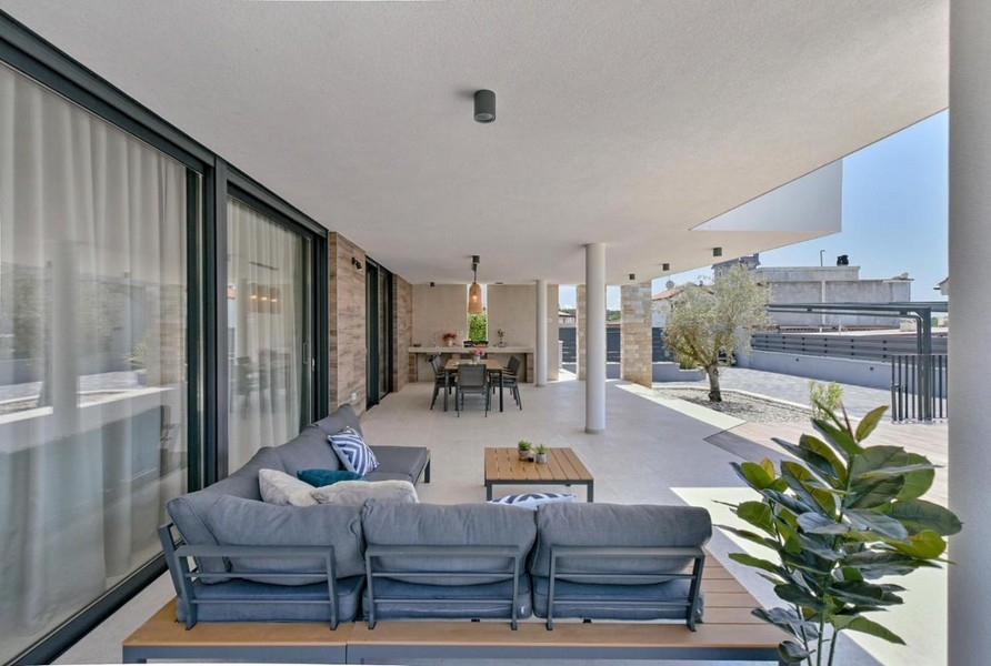 Terrazza coperta.