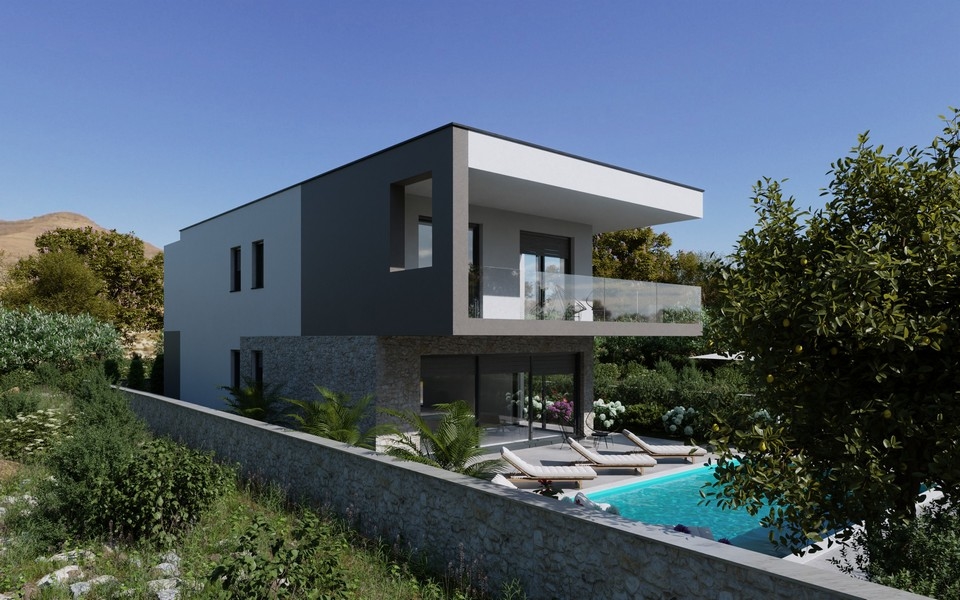 Villa con piscina direttamente sul mare in vendita in Croazia - Panorama Scouting.