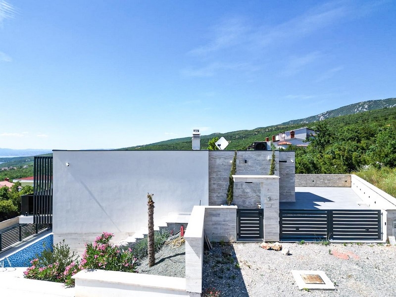 Villa di lusso moderna in vendita in Croazia - Panorama Scouting.