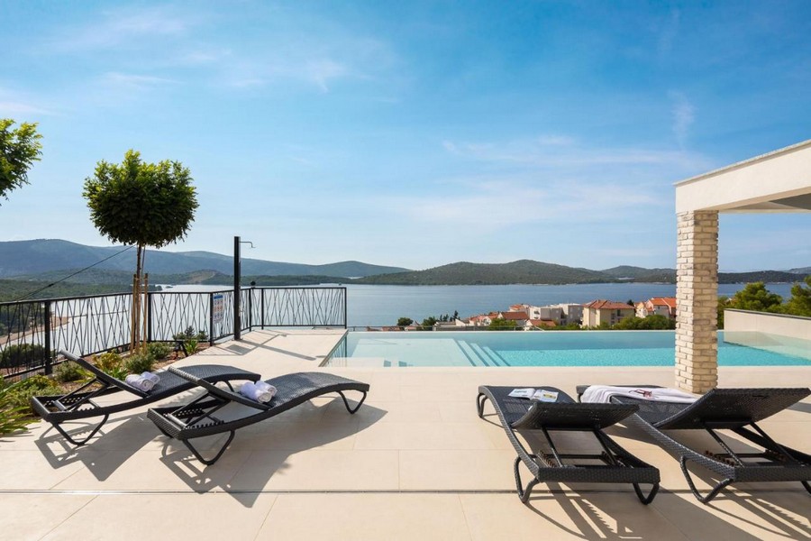 Immobili con vista mare in Croazia.