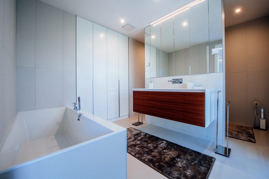 Bagno moderno.