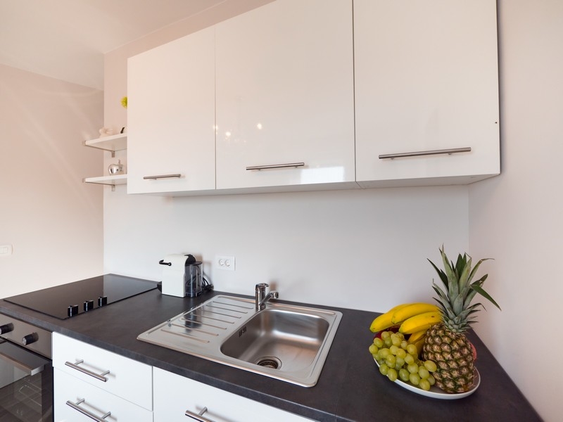 Cucina componibile moderna bianca
