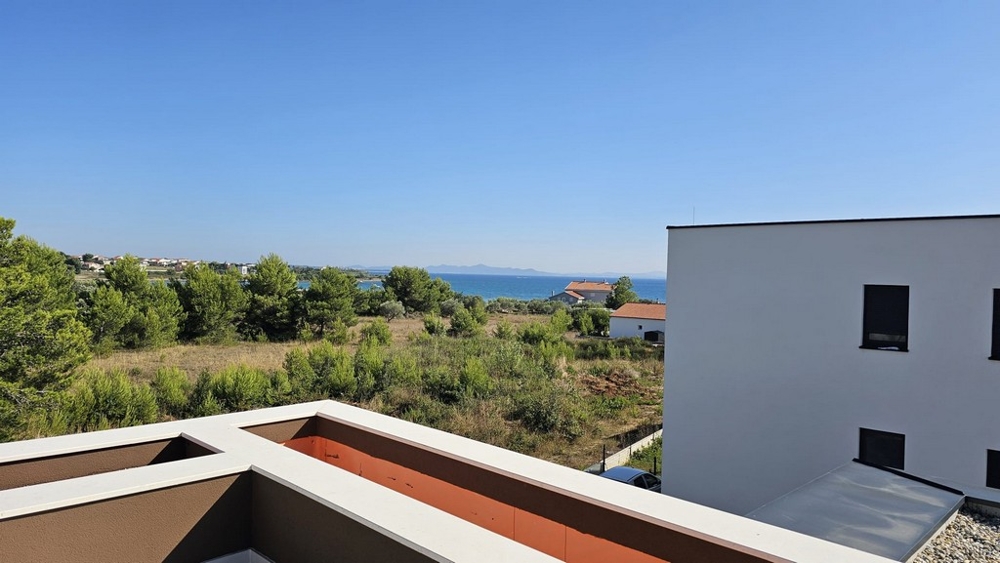 Terrazza con vista mare - immobile di lusso H3778 a Privlaka, Dalmazia.
