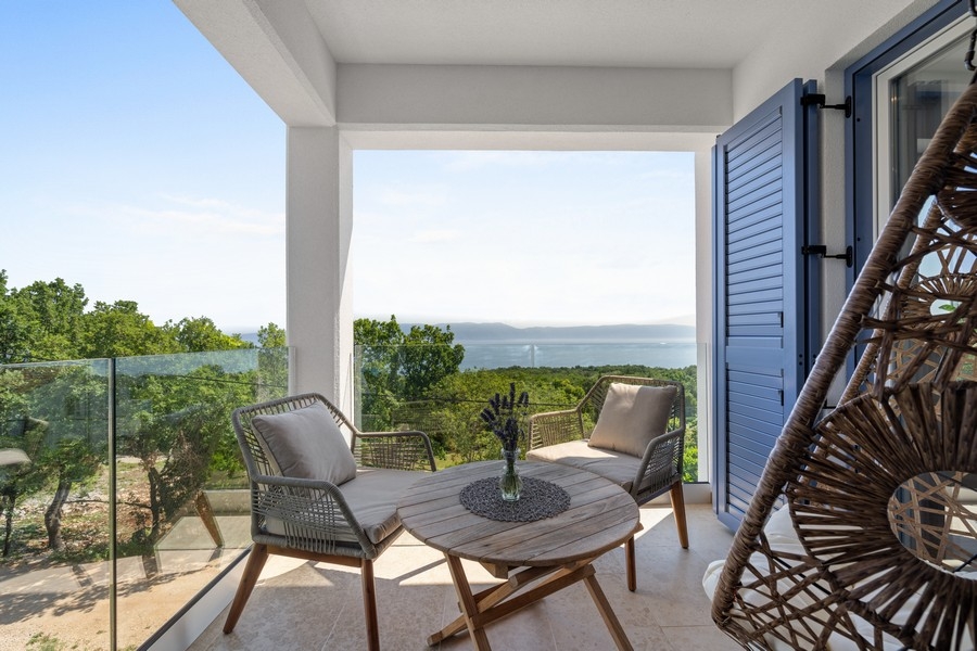 Terrazza con vista mare