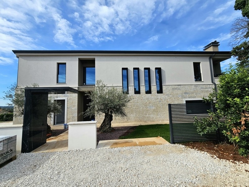 Moderna villa di nuova costruzione in vendita in Croazia - Panorama Scouting H3794.