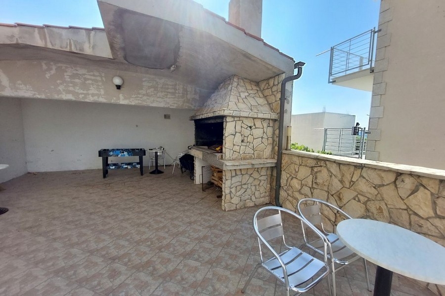 Terrazza con barbecue
