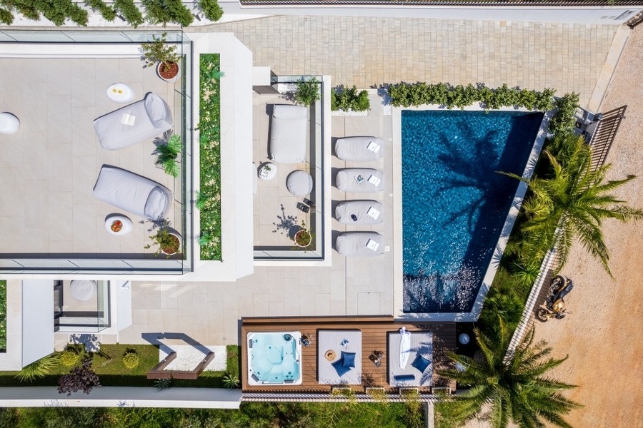 Villa moderna in Croazia con piscina e terrazza
