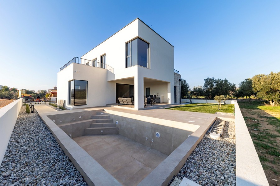 Villa H3880 con piscina vicino a Zadar in vendita.