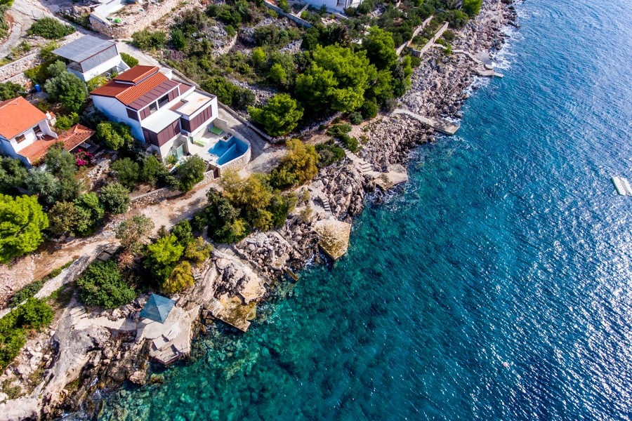 Casa sul mare in vendita vicino a Rogoznica, Croazia - H3908.