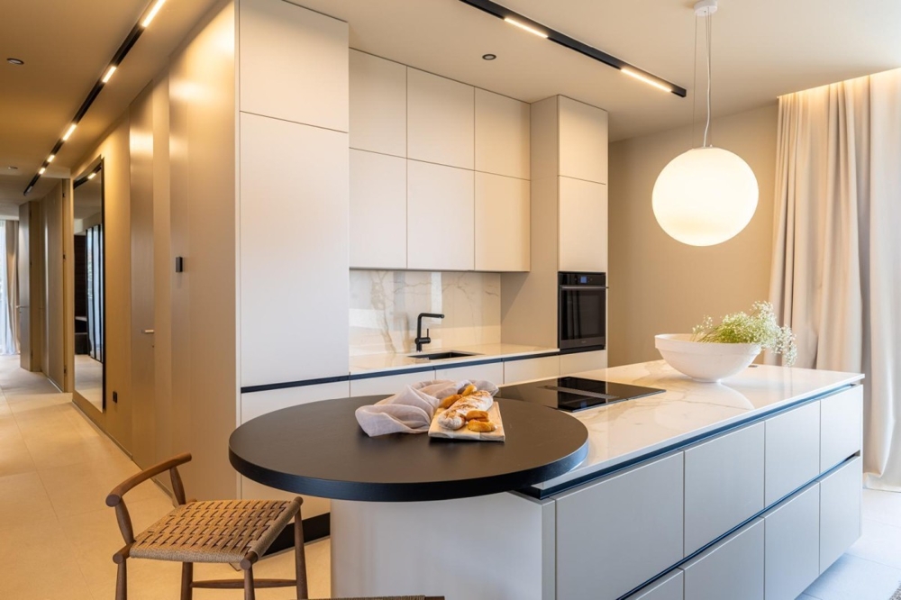 Cucina su misura di pregio con isola