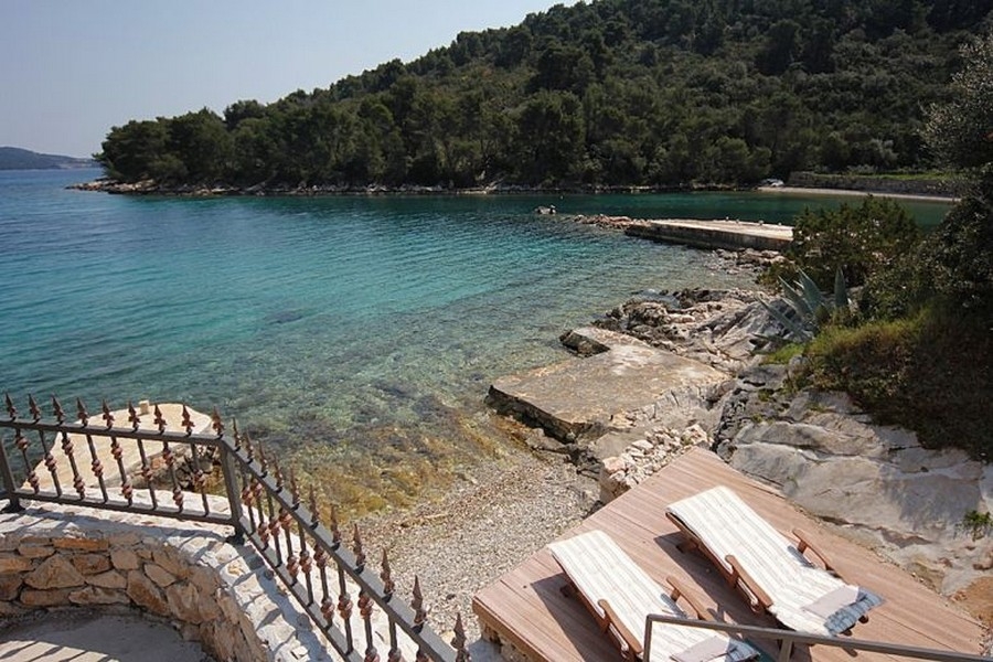 Casa in prima fila al mare in Croazia - Panorama Scouting H3919.