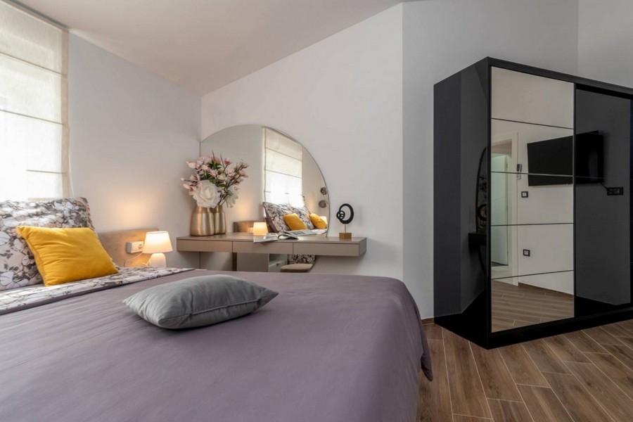 Camera da letto dal design moderno