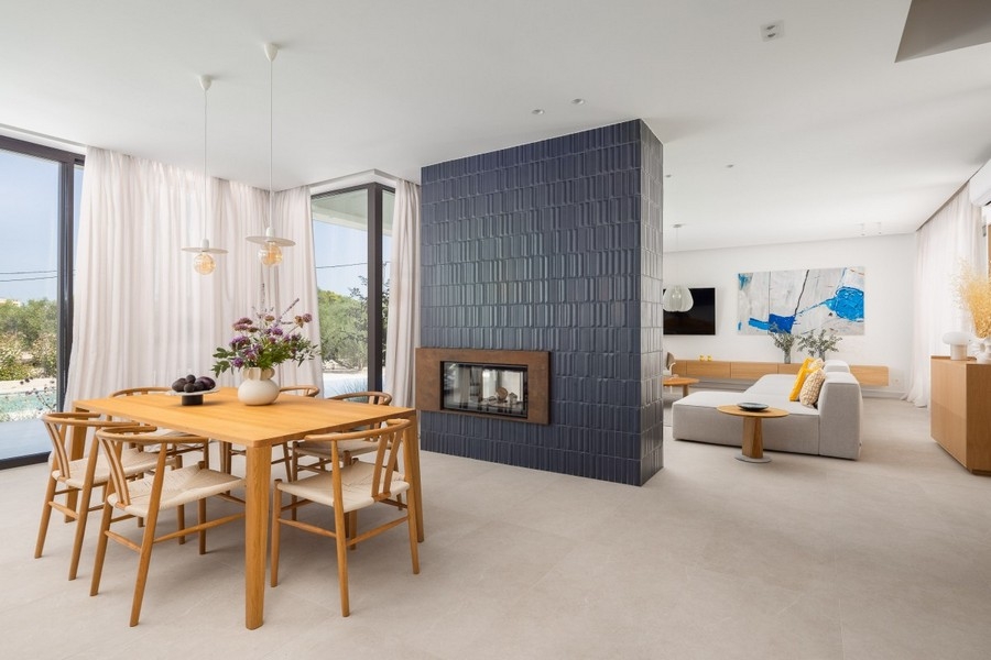 Cucina estiva coperta con area grill