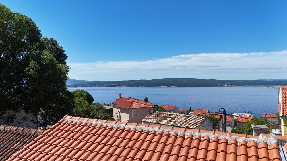 Vista mare sulla baia di Dramalj
