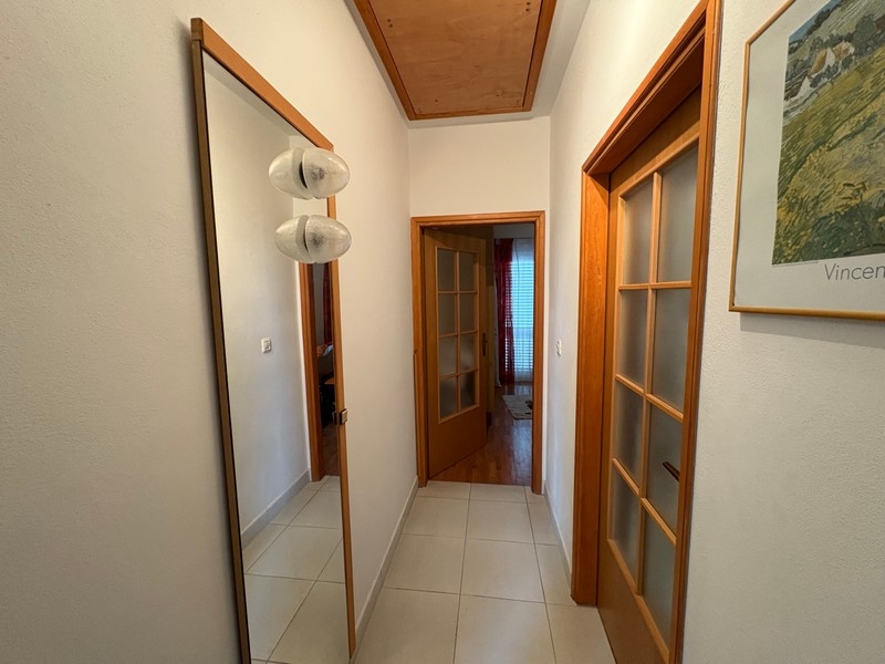 Corridoio con accesso alle stanze